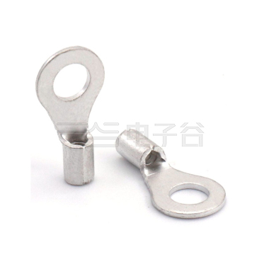 O形无绝缘端子 镀锡 螺栓孔径4.3 接线0.5-1.5mm²(22-16AWG)